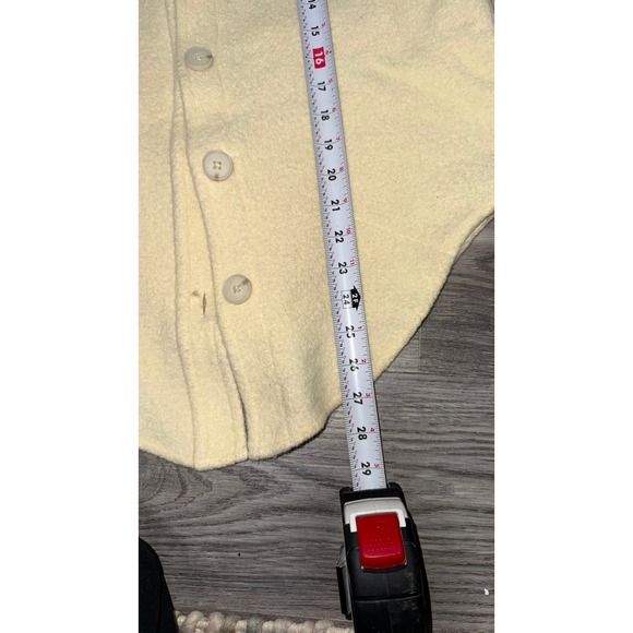 Wilfred Free The Ganna Merino Wool Shacket Size 2XS Butter Yellow - Picture 12 of 13